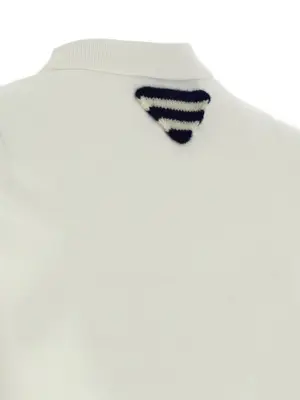 Vintage logo T-shirt 100% cotton PRADA White