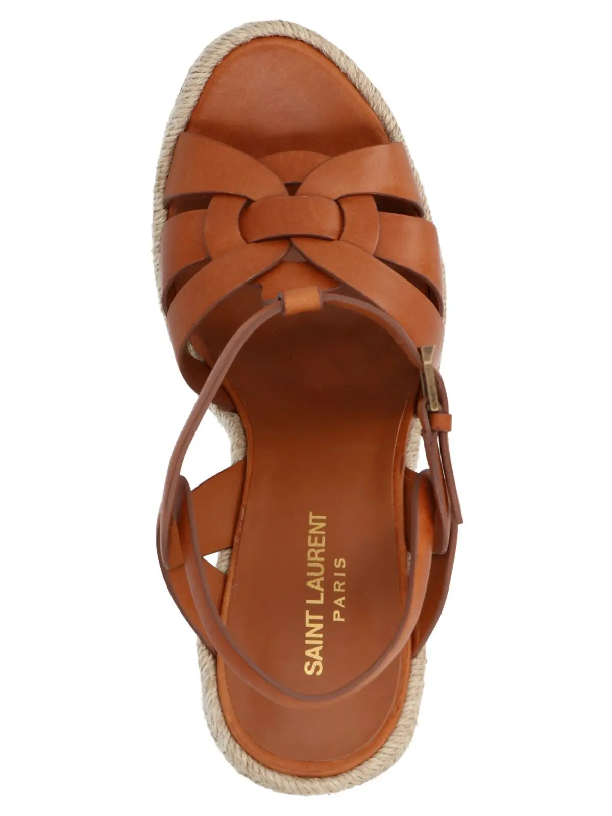 Еспадрильї Saint Laurent Tribute Коричневі 3 Tribute Espadrilles Woman SAINT LAURENT Brown