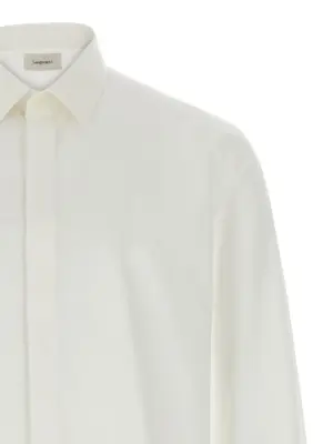 Cotton shirt Man SAINT LAURENT White