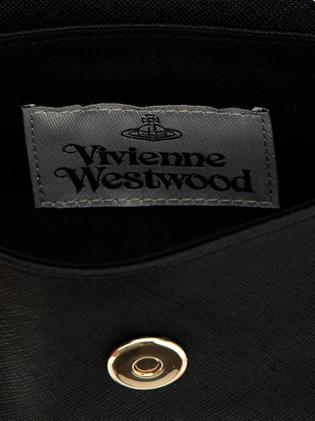 Сумка крос-боді Vivienne Westwood Small Purse Chain Чорна 4 'Small Purse Chain' shoulder bag 100% cow leather (Bos Taurus) VIVIENNE WESTWOOD Black