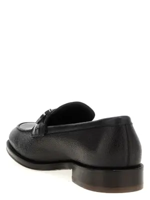 'Benedict' loafers Man FERRAGAMO Black