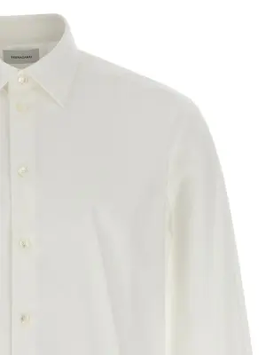 Poplin shirt Man FERRAGAMO White
