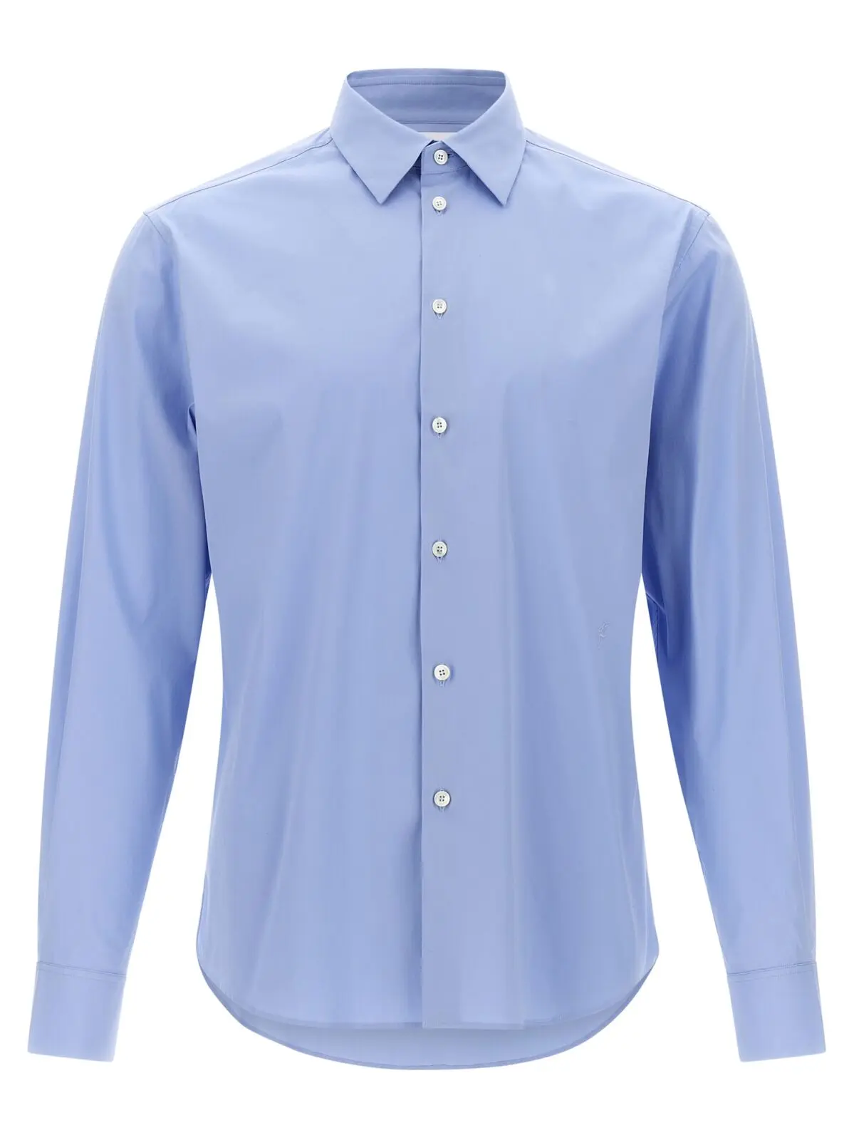 Сорочка Ferragamo Poplin Блакитна 1 Poplin shirt FERRAGAMO Light Blue