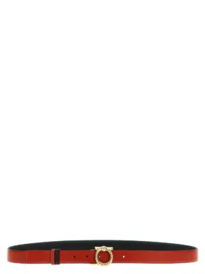 Reversible belt 780478NEROFLAMERED FERRAGAMO Black