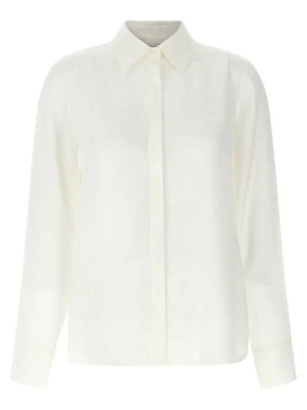 Monogram shirt FERRAGAMO White