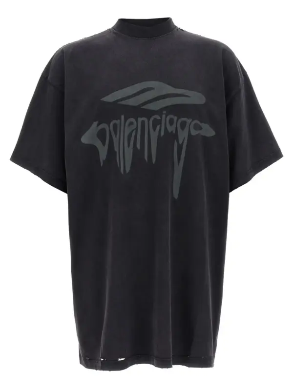 '3B Liquefied' T-shirt BALENCIAGA Black