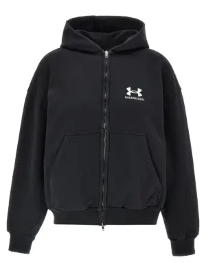 Hoodie x Under Armour® BALENCIAGA Black