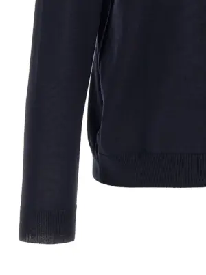 Cotton sweater 100% cotton ZANONE Blue