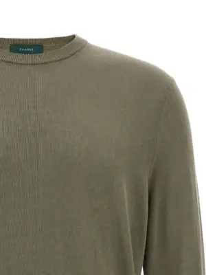 Cotton sweater Man ZANONE Green