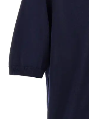 Cotton polo shirt 100% cotton ZANONE Blue