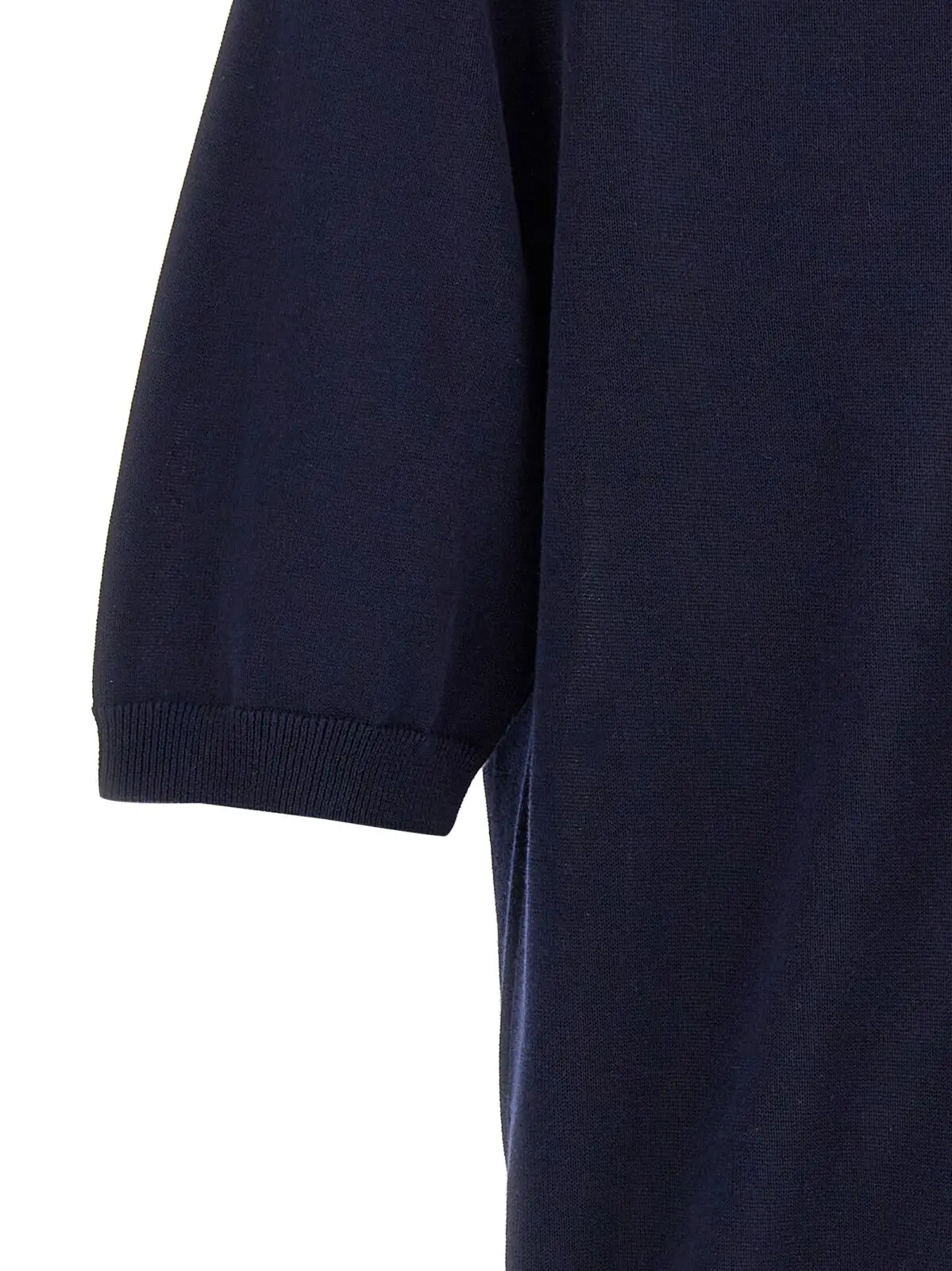 Поло Zanone Cotton Синє 4 Cotton polo shirt 100% cotton ZANONE Blue