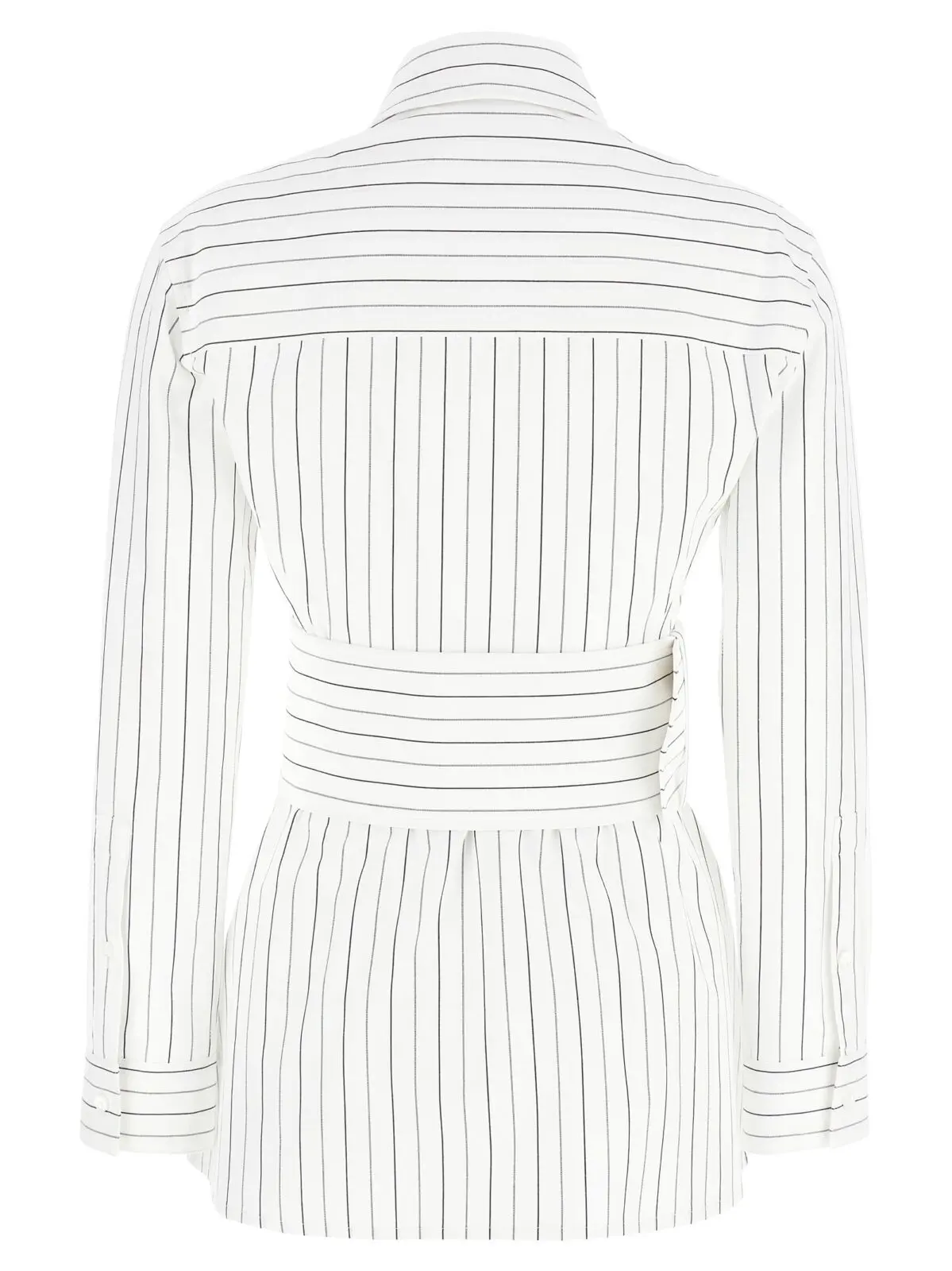 Сорочка Burberry в смужку Біла 2 Striped shirt 8103514STRINGCOAL BURBERRY White