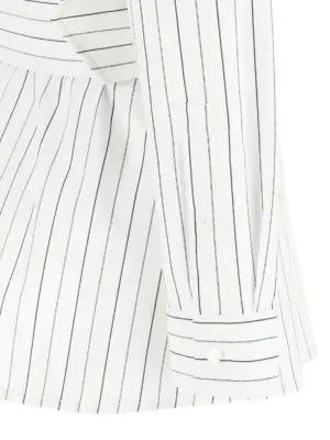 Striped shirt 100% cotton BURBERRY White