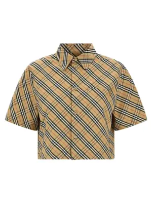 'B Shield' check shirt BURBERRY Multicolor