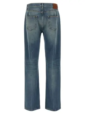 'Skull' jeans 814645QYAA94211 MCQUEEN Blue