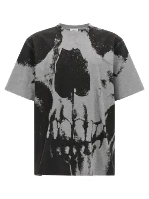 'Skull' T-shirt MCQUEEN Gray