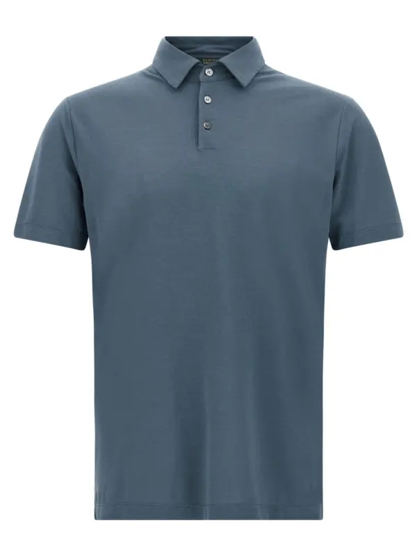 'Ice Cotton' polo shirt ZANONE Blue