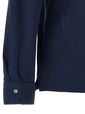 Ice cotton shirt 100% cotton ZANONE Blue