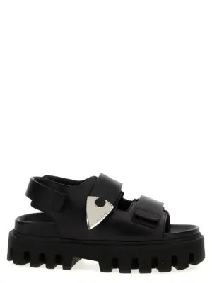 'Parachute' sandals MCQUEEN Black