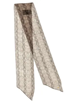 Silk scarf SAINT LAURENT Multicolor