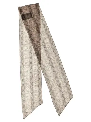 Silk scarf 8182013Y0109560 SAINT LAURENT Multicolor