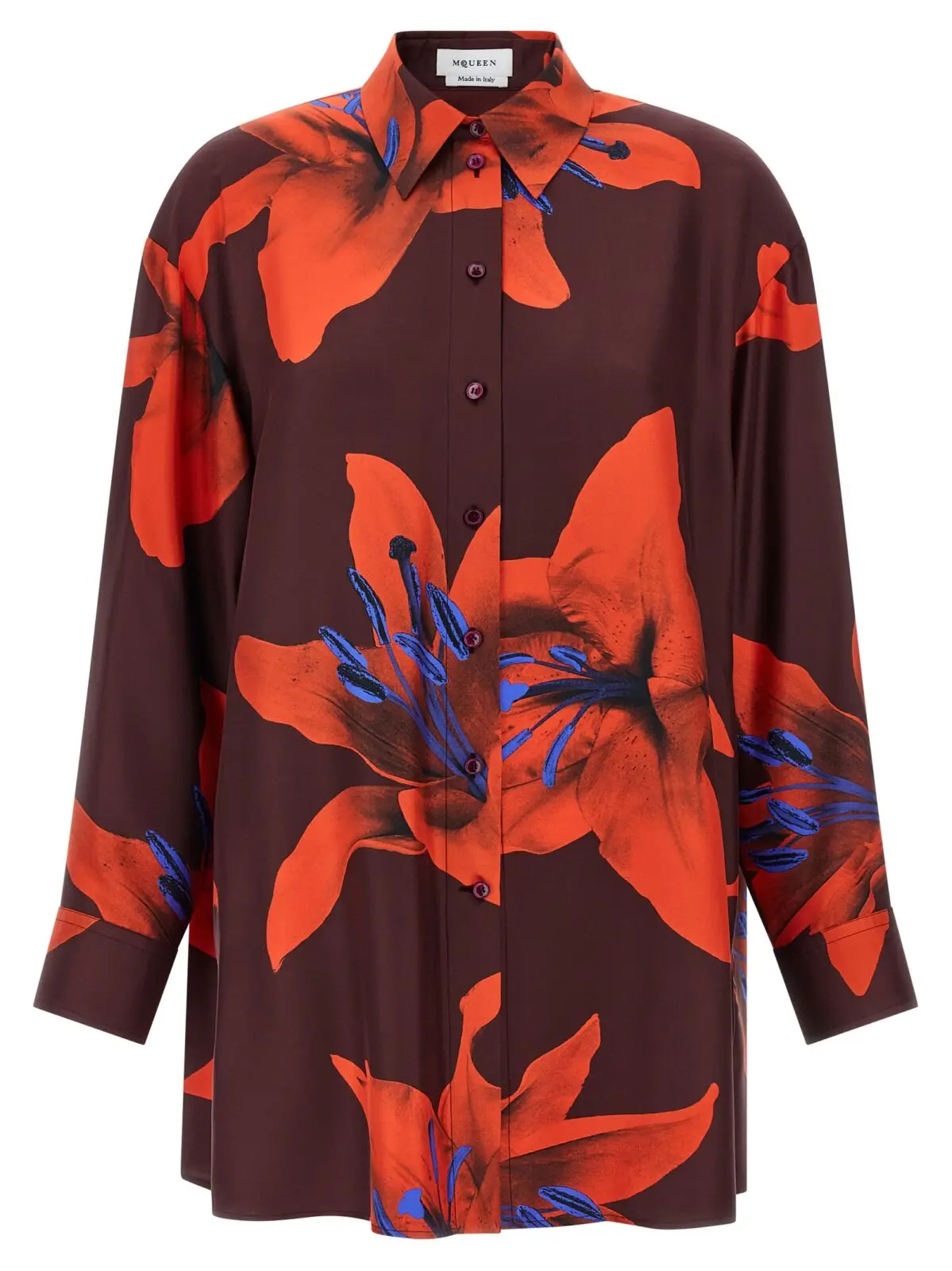 Сорочка Mcqueen Flame Lily Багатокольорова 1 'Flame Lily' shirt MCQUEEN Multicolor
