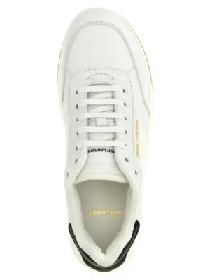 'SL/61' sneakers 100% leather SAINT LAURENT White/Black