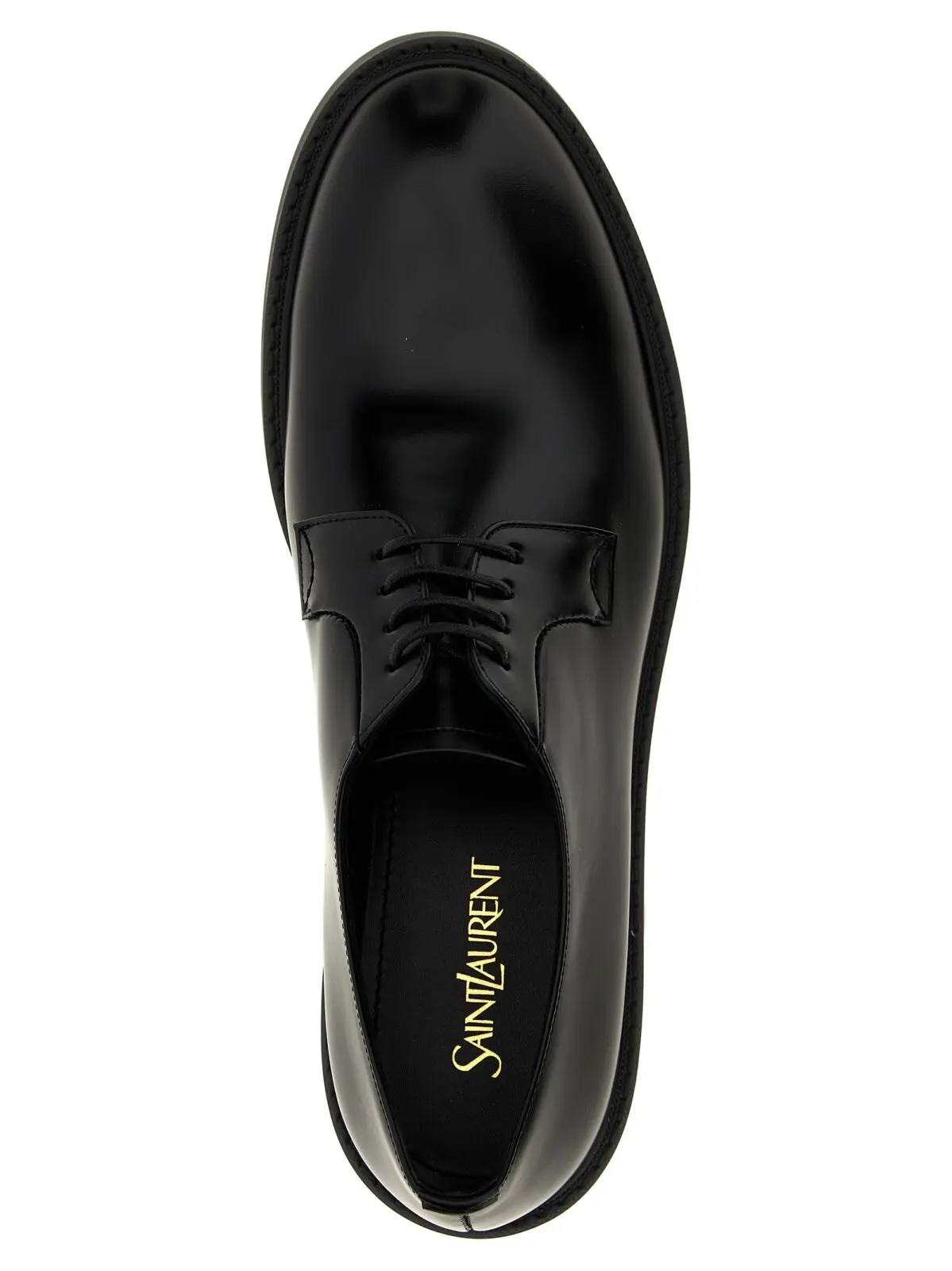 Туфлі Saint Laurent Antoine lace up Чорні 4 'Antoine' lace up shoes 100% lamb leather SAINT LAURENT Black