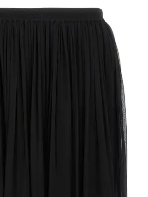 Long skirt Woman SAINT LAURENT Black