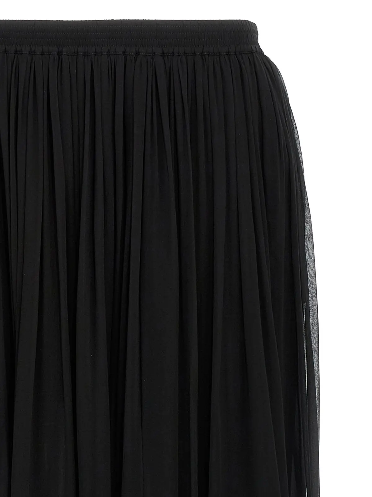 Спідниця Saint Laurent Довга Чорна 3 Long skirt Woman SAINT LAURENT Black
