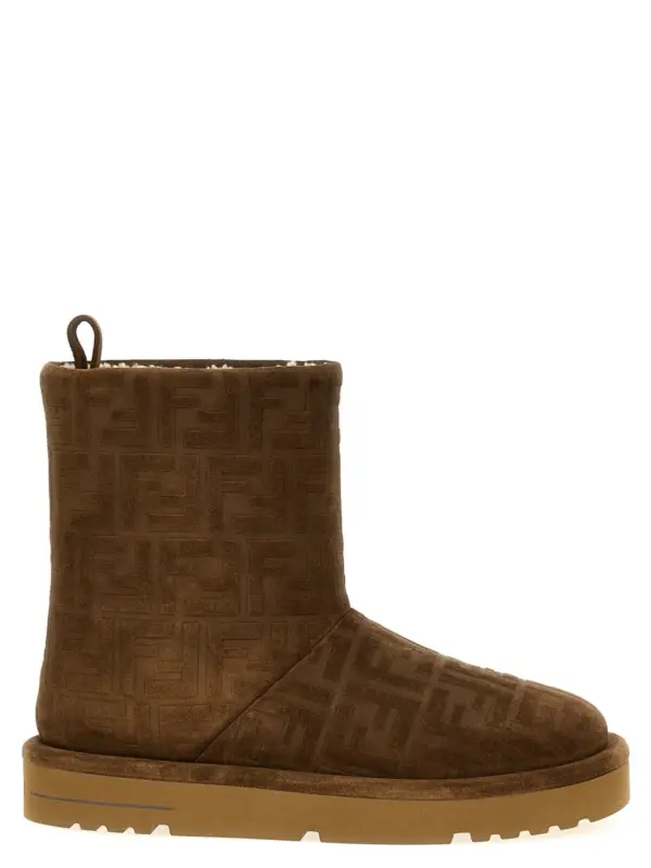 'Apres Chic' ankle boots FENDI Brown