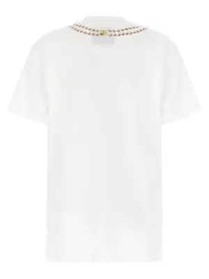 'Colazione' T-shirt A070305411001 MOSCHINO White