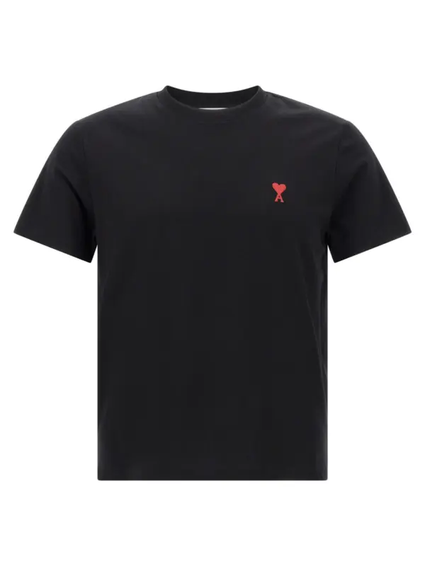 'Ami de Coeur' T-shirt AMI PARIS Black