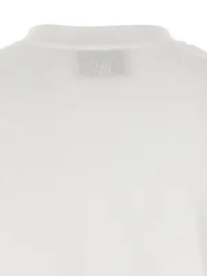 'Ami de Coeur' T-shirt 100% cotton AMI PARIS White
