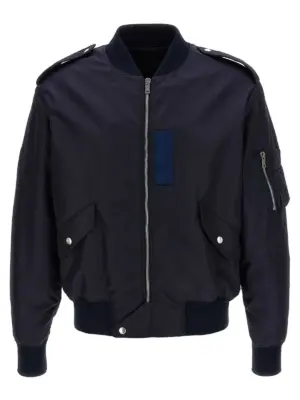 'Marine' bomber jacket GIVENCHY Blue