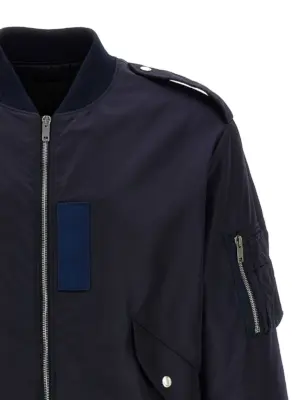 'Marine' bomber jacket Man GIVENCHY Blue