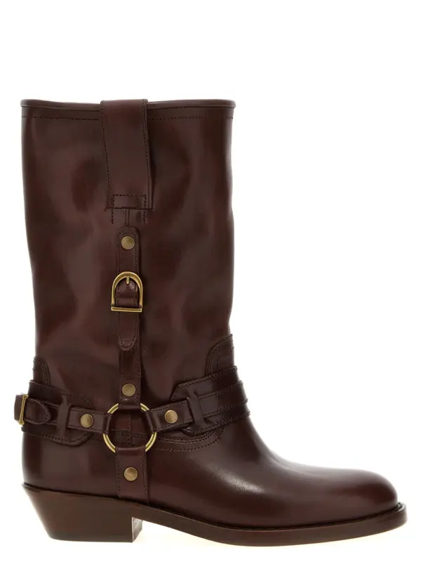 'Heiko' ankle boots ISABEL MARANT Brown