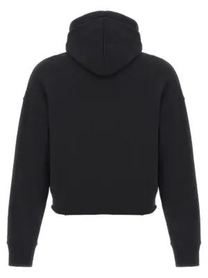 Cropped hoodie BWJ03MP729001 GIVENCHY Black