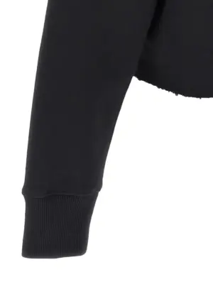 Cropped hoodie Woman GIVENCHY Black