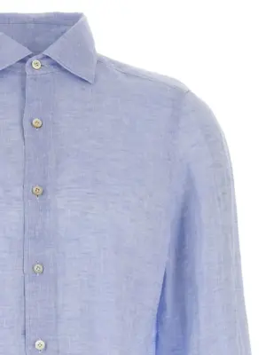 'Gaeta' shirt Man FINAMORE Light Blue
