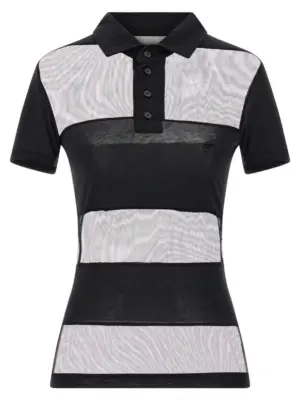 Striped top COPERNI Black