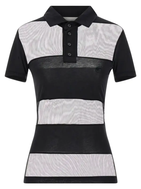 Striped top COPERNI Black