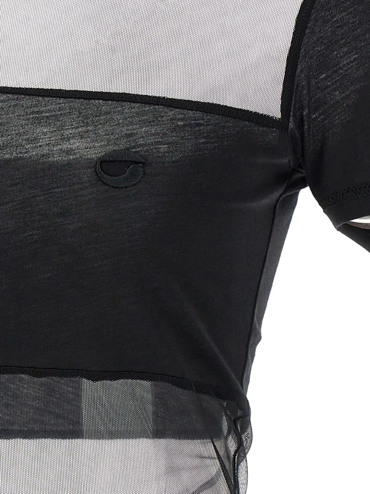 Топ Coperni у смужку Чорний 4 Striped top 50% cotton 41% polyamide 9% elastane COPERNI Black