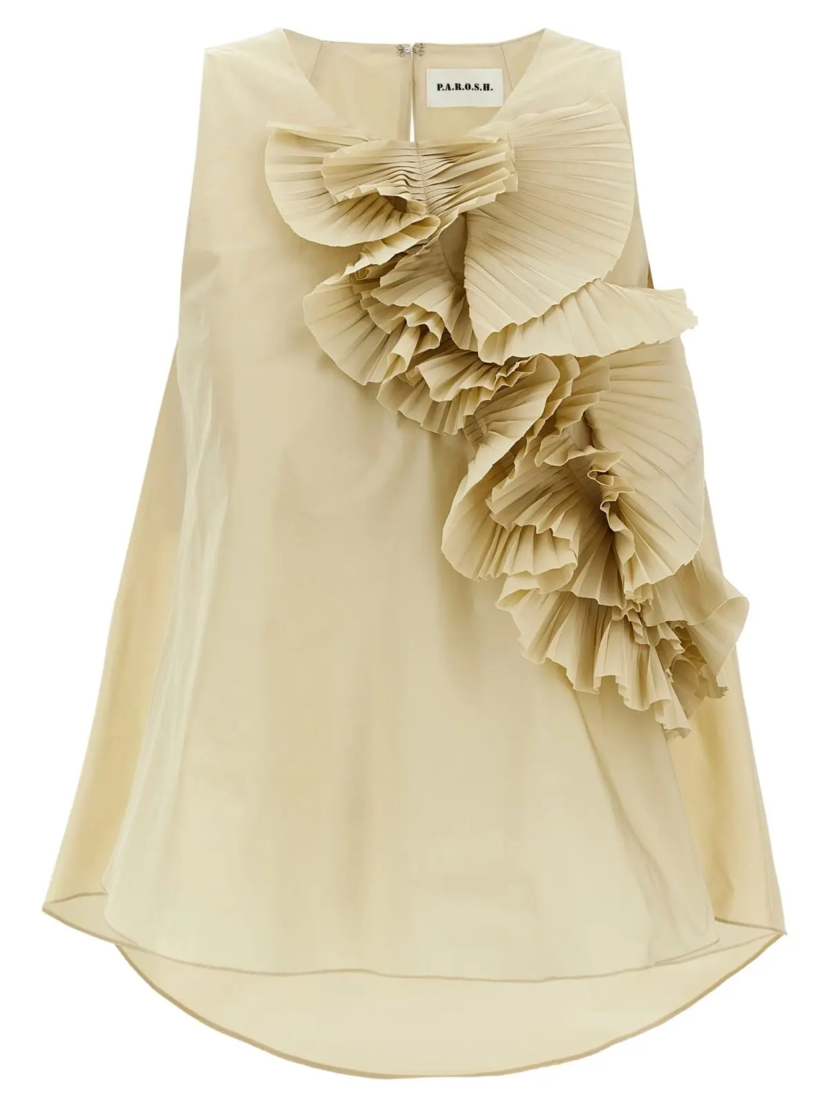 Топ P. A. R. O. S. H. Pimpy Бежевий 1 'Pimpy' top P.A.R.O.S.H. Beige