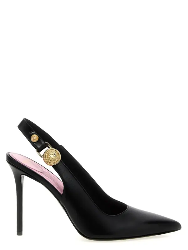 'Eva' slingback BALMAIN Black