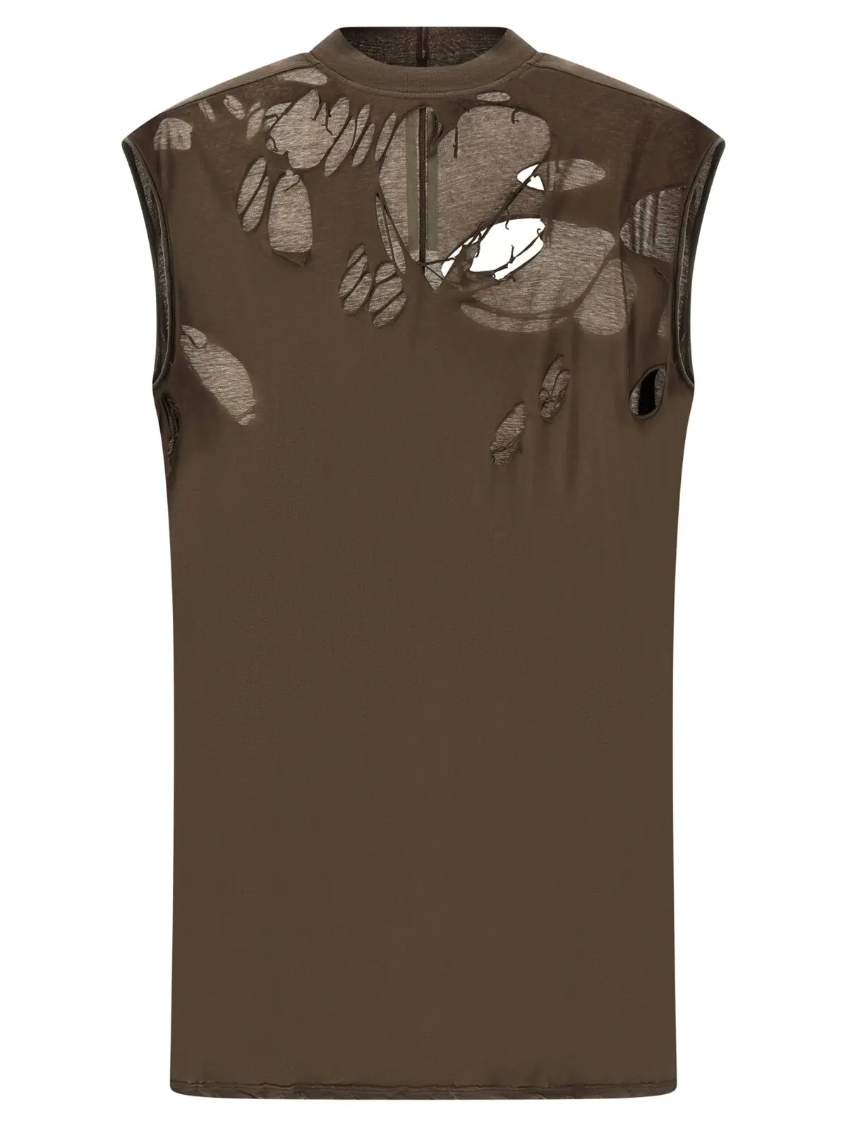 Топ Drkshdw Tarp T Сірий 1 'Tarp T' top DRKSHDW Gray