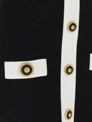 'Filo Leone Catena' dress 85% viscose