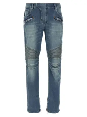 'Biker' jeans BALMAIN Blue