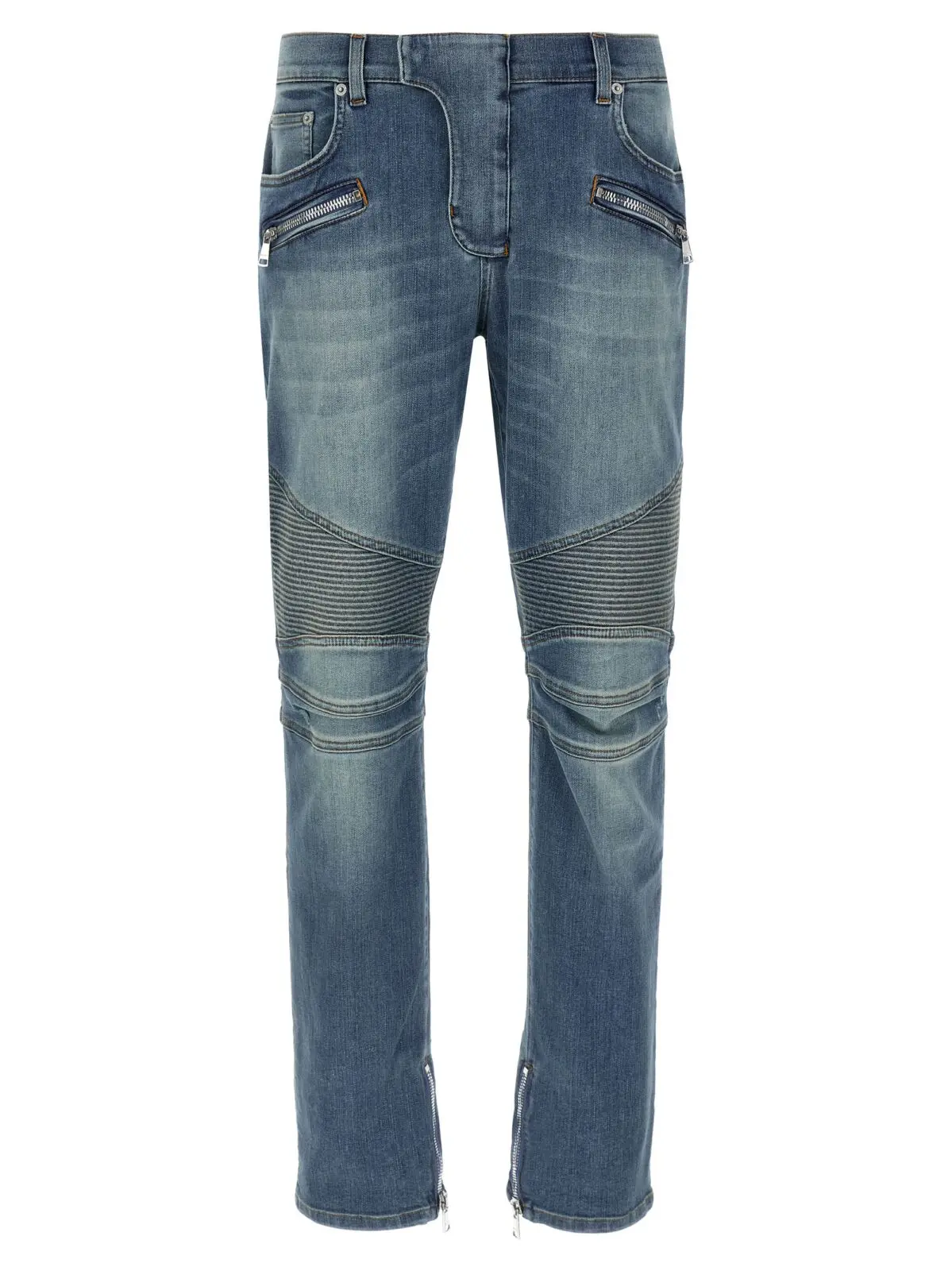 Джинси Balmain Biker Сині 1 'Biker' jeans BALMAIN Blue