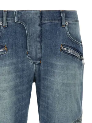 'Biker' jeans Man BALMAIN Blue